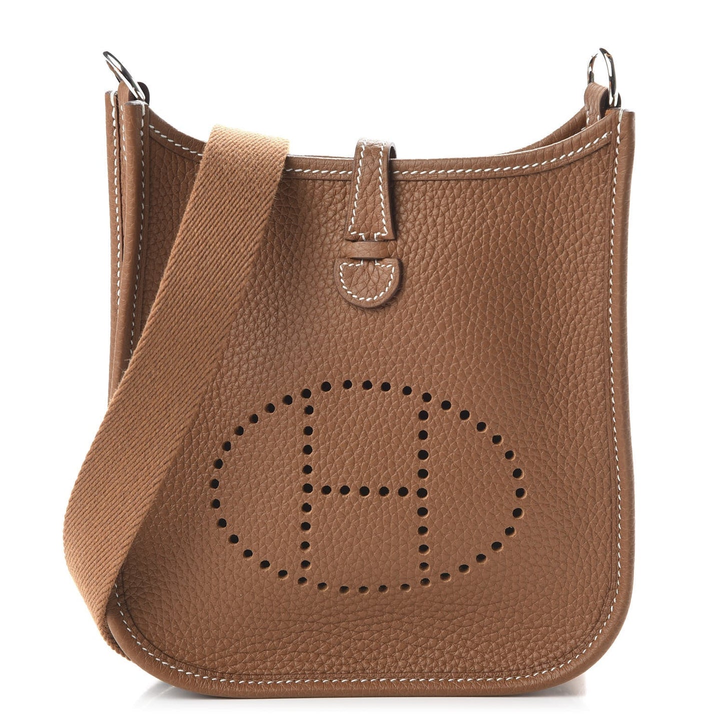 HERMÈS TAURILLON CLEMENCE MINI EVELYN TPM SHOULDER BAG