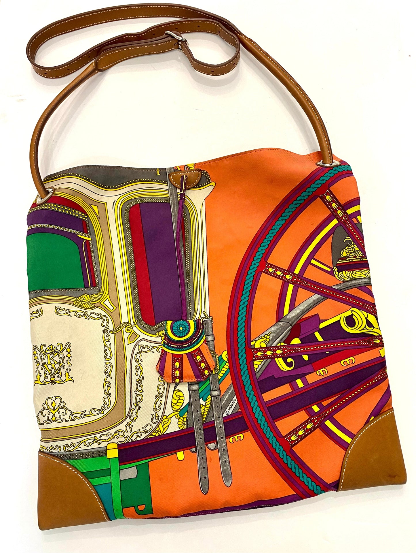 HERMÈS SILK BALADE EN BERLINE SILKY CITY BAG