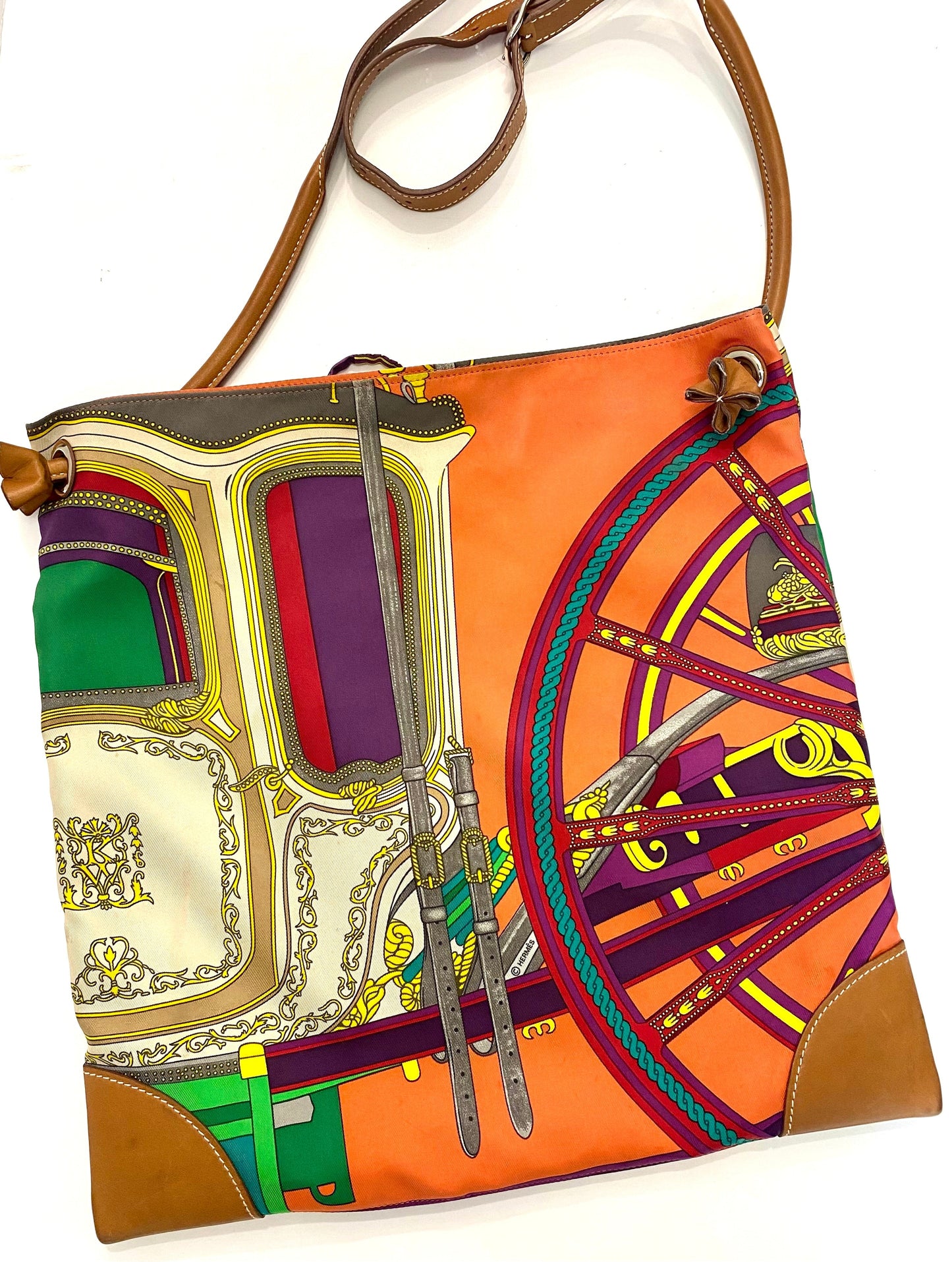 HERMÈS SILK BALADE EN BERLINE SILKY CITY BAG