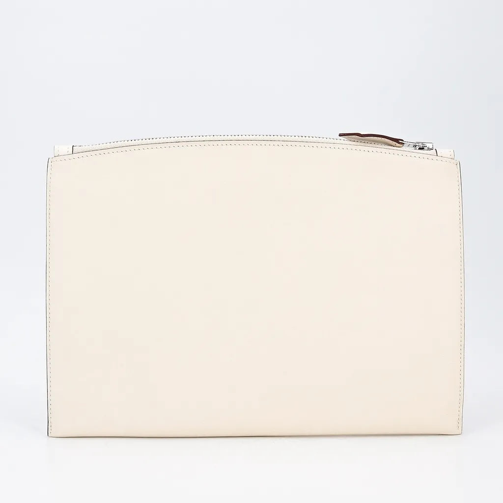 HERMÈS SWIFT LEATHER BAZAR IN & OUT POUCH