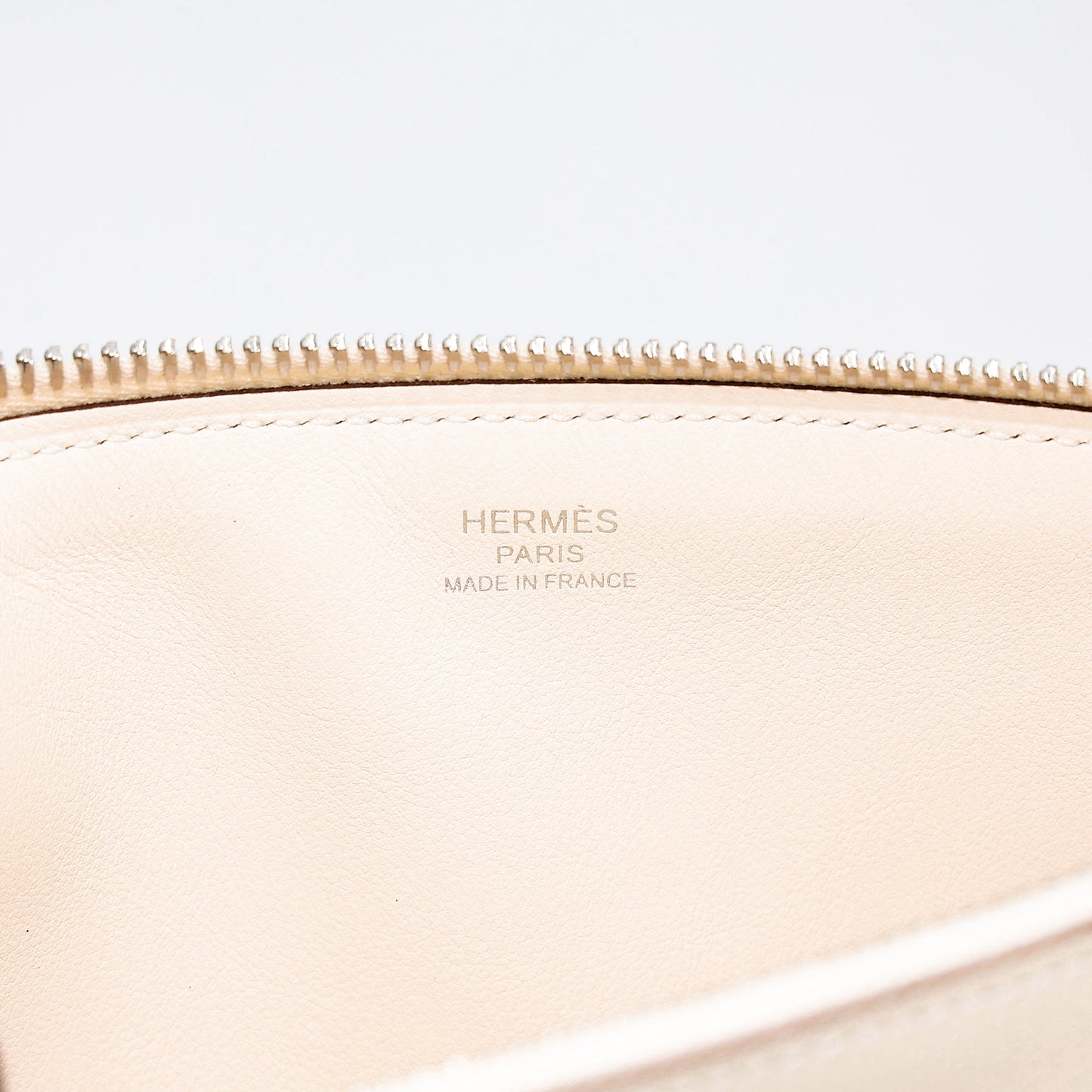 HERMÈS SWIFT LEATHER BAZAR IN & OUT POUCH