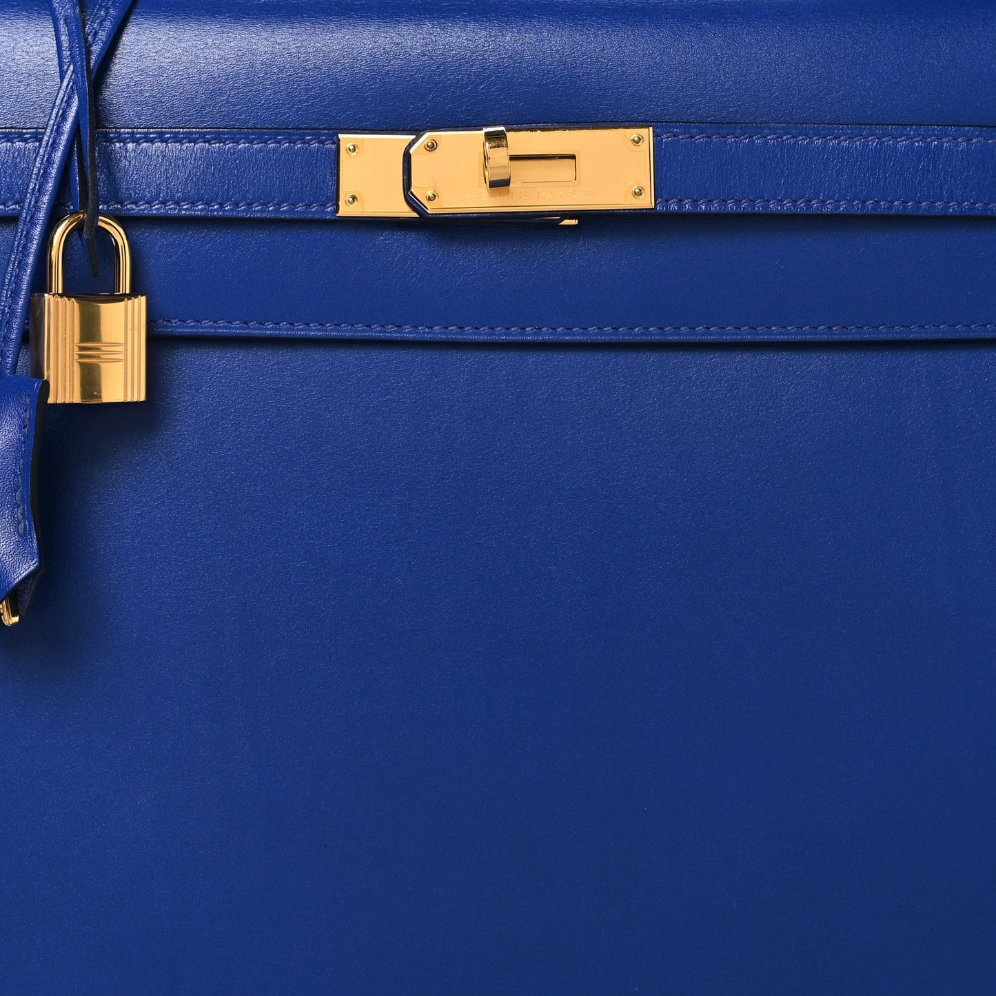 HERMÈS TADELAKT BOX LEATHER VINTAGE KELLY SELLIER 32 BAG