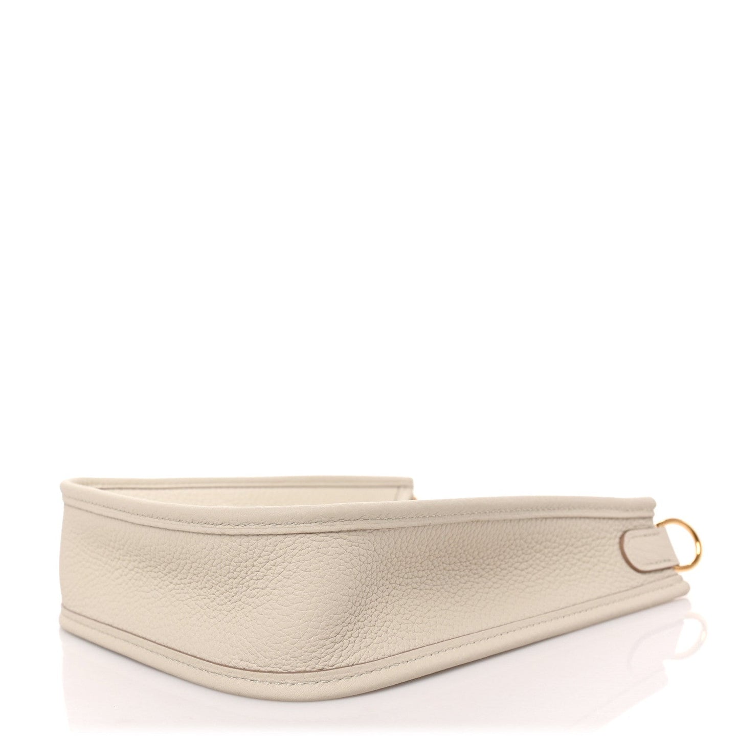 HERMÈS AMAZONE EVELYNE TAURILLON CLEMENCE LEATHER TPM BETON CROSSBODY