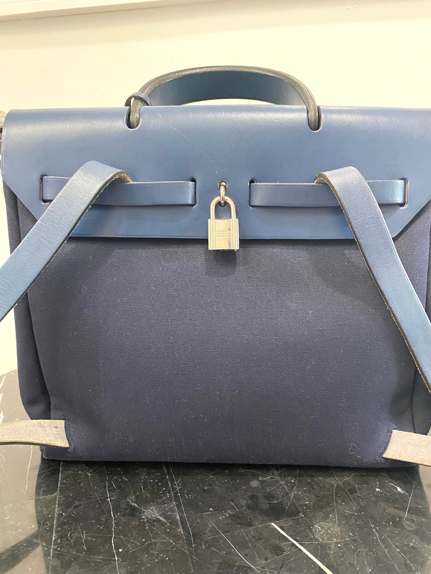 HERMÈS VINTAGE HER BAG ADO PM BACKPACK