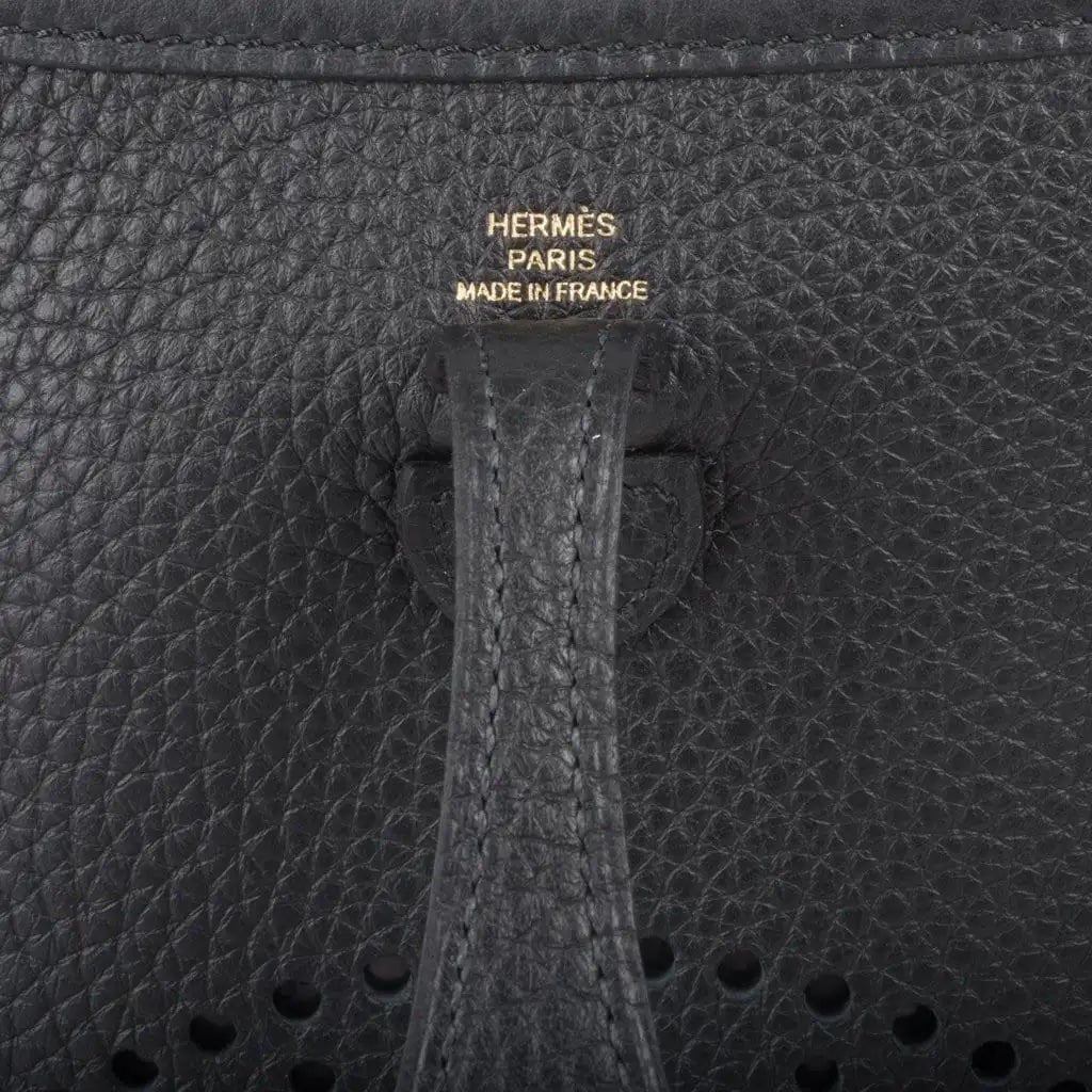 HERMÈS EVELYNE TPM CLEMENCE LEATHER CROSSBODY