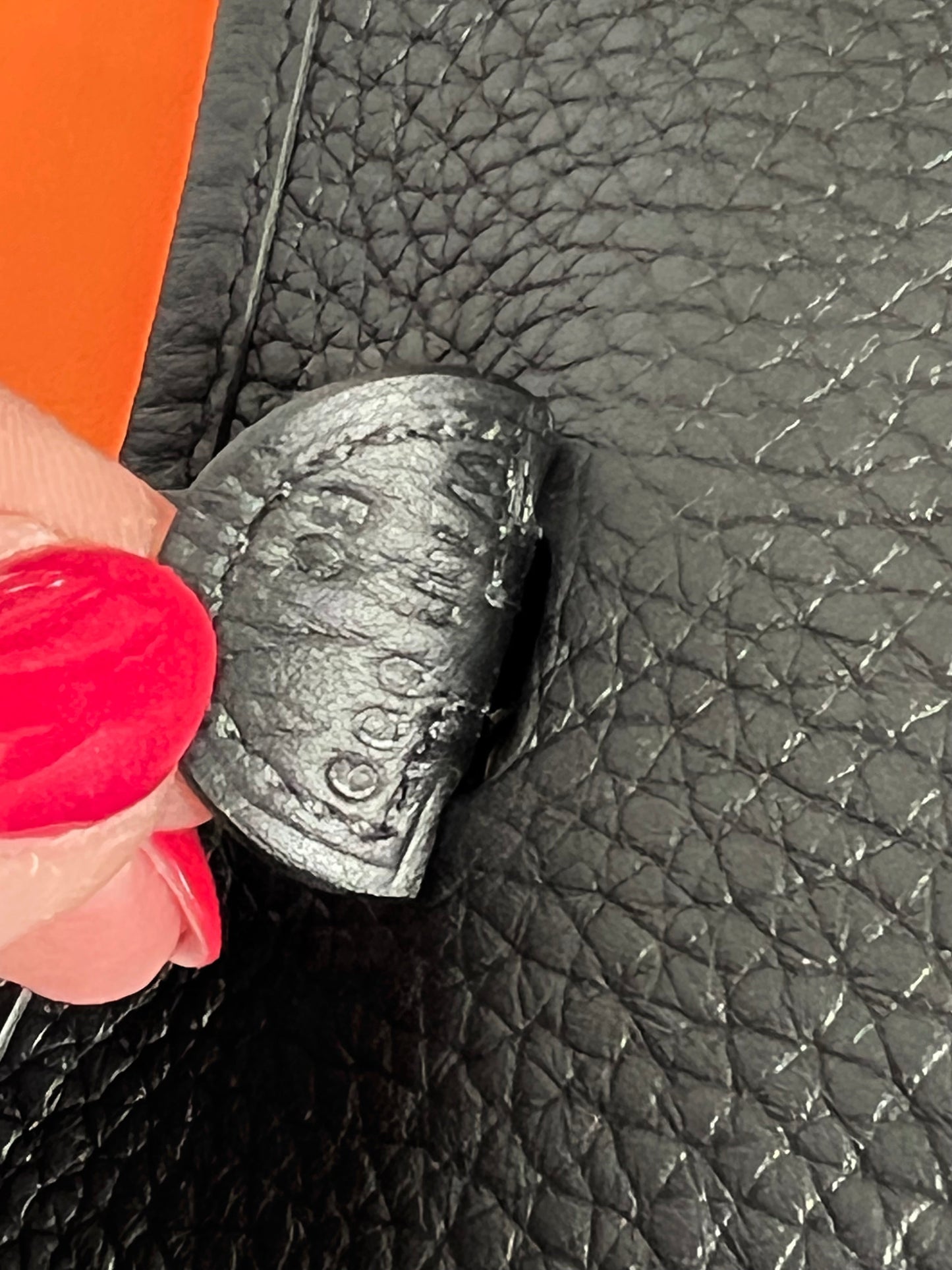 HERMÈS EVELYNE TPM CLEMENCE LEATHER CROSSBODY