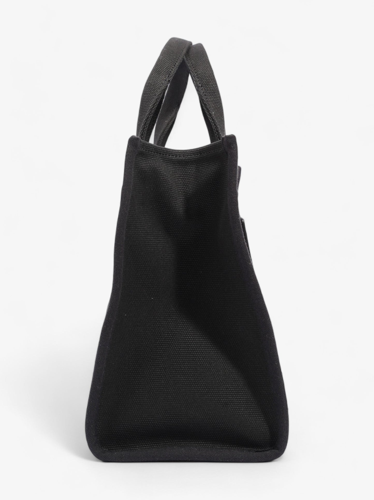 Coach Cargo Tote Black Canvas Medium