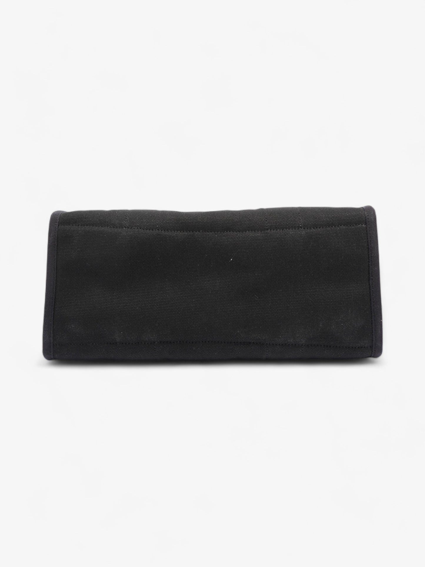 Coach Cargo Tote Black Canvas Medium