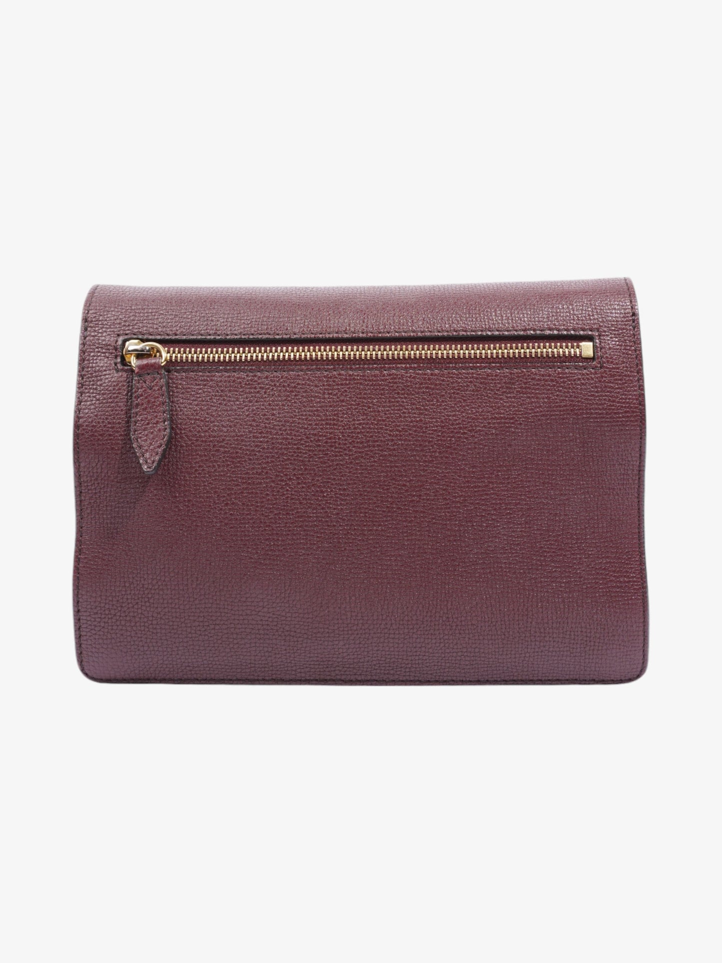 Burberry Macken Burgundy / House Check Canvas