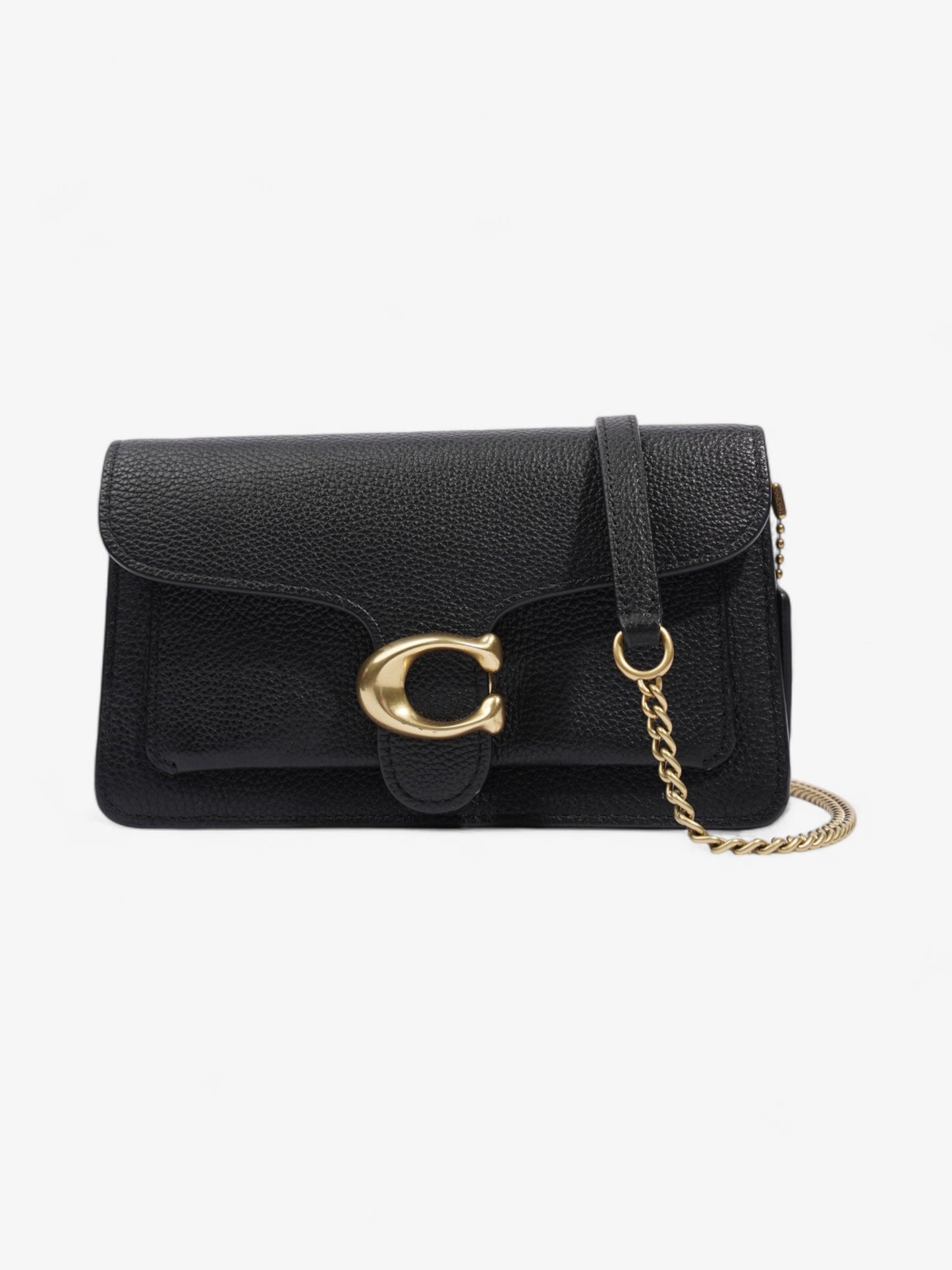 Coach Coach tabby Black Grained Leather 20