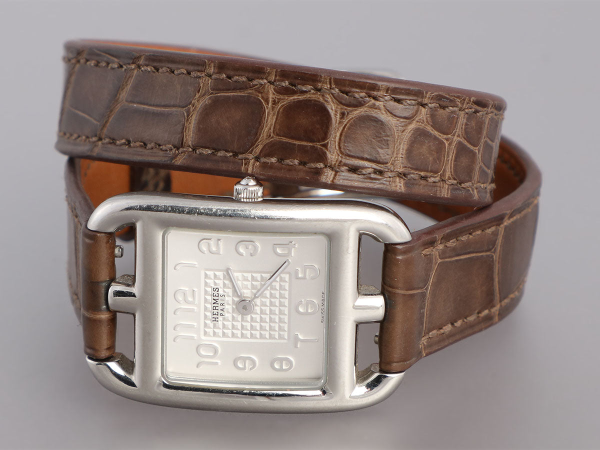 HermÃ¨s Cape Cod Double Tour Watch PM 23mm
