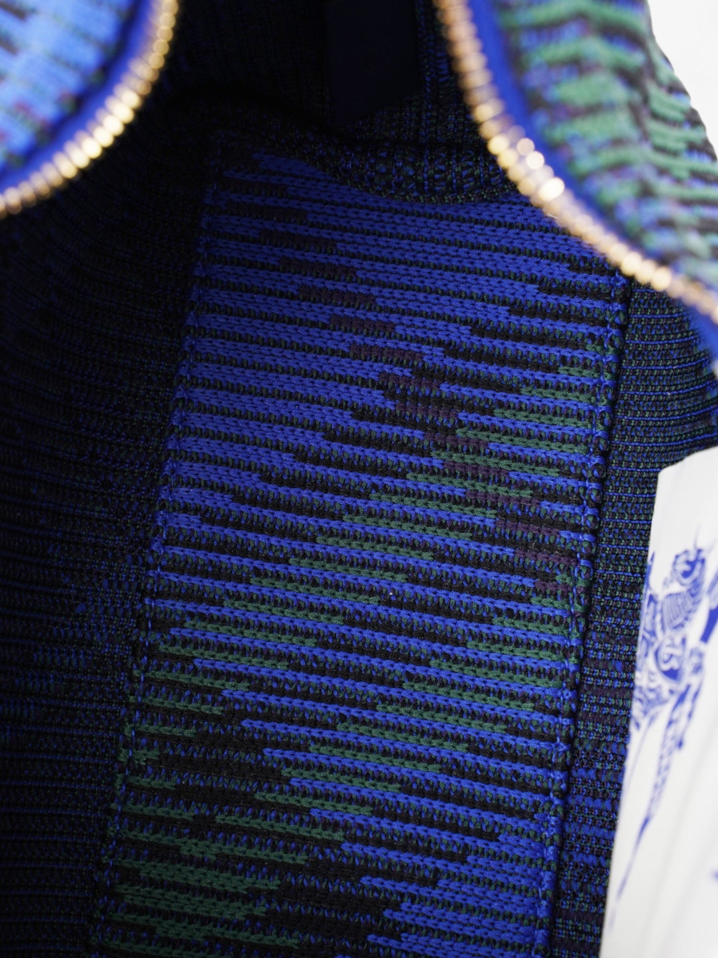 Burberry Peg Top-Handle Bag Knight Check Knit Mini