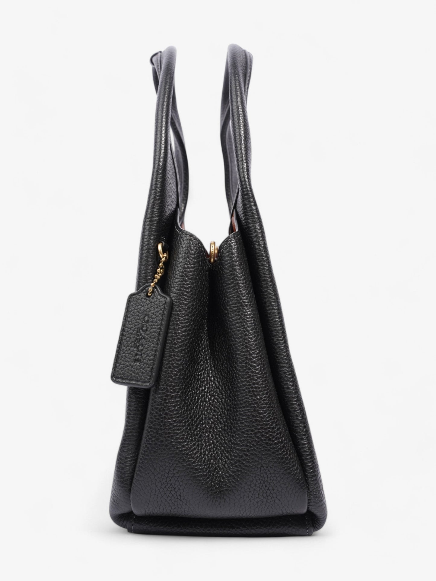 Coach Lana Black Grained Leather 23
