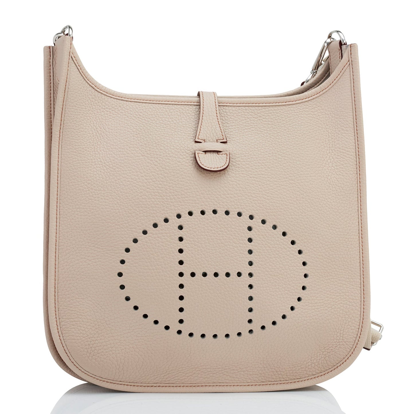 HERMÈS Leather Evelyn PM III Bag