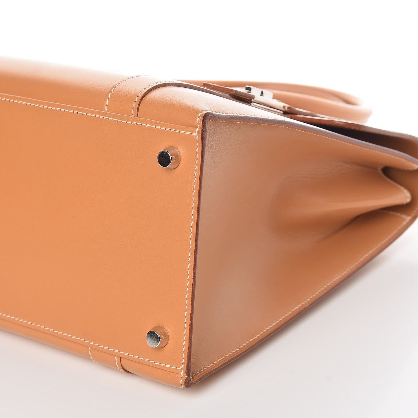 HERMÈS Vache Natural Drag Bag 37