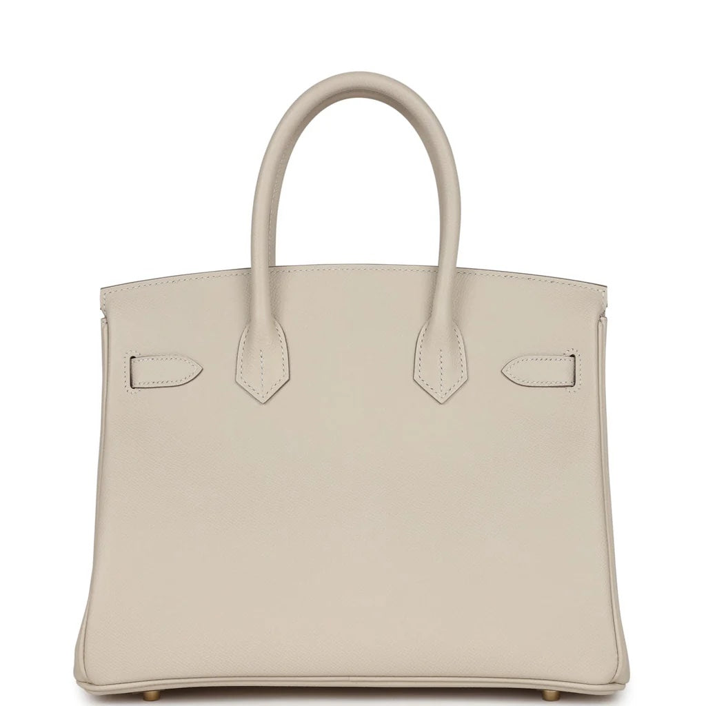 HERMÈS BIRKIN 35 CRAIE EPSOM LEATHER GOLD HARDWARE HANDBAG