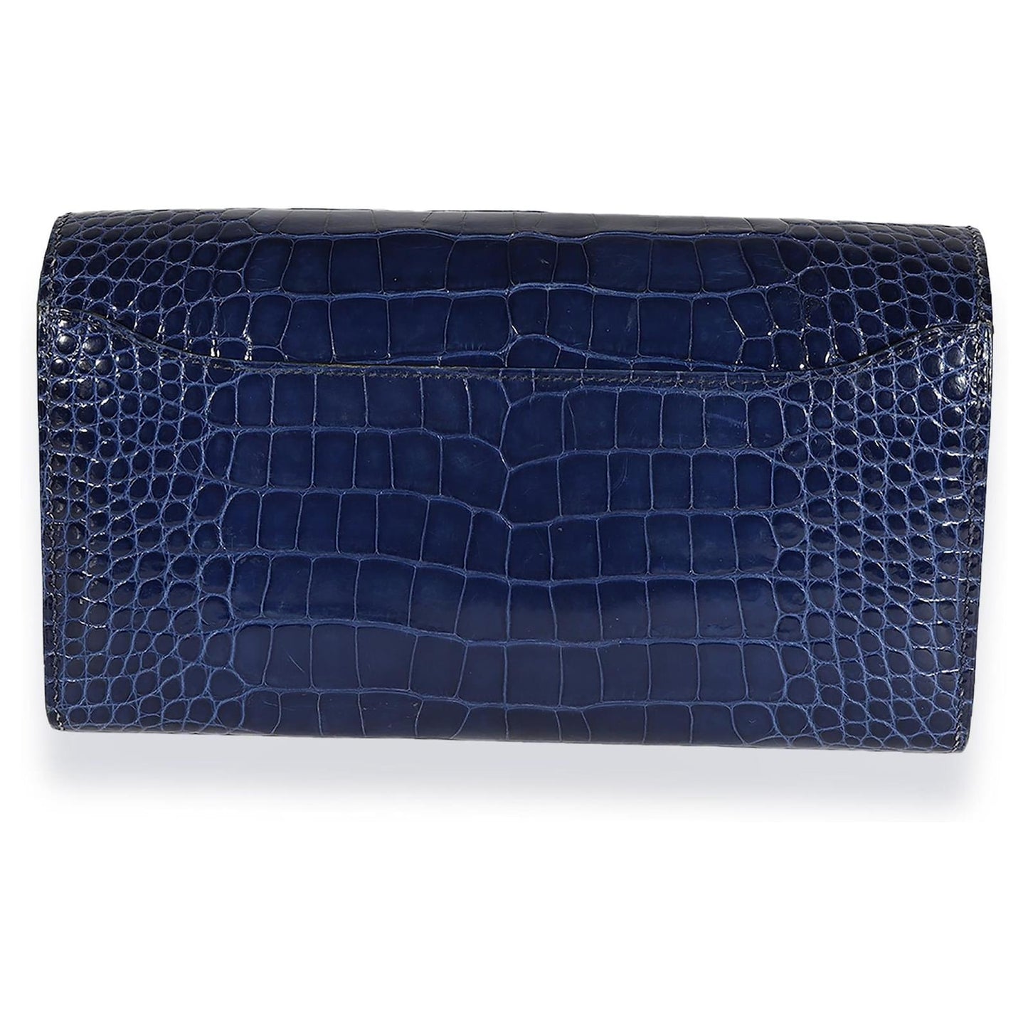 HERMÈS SHINY ALLIGATOR CONSTANCE WALLET