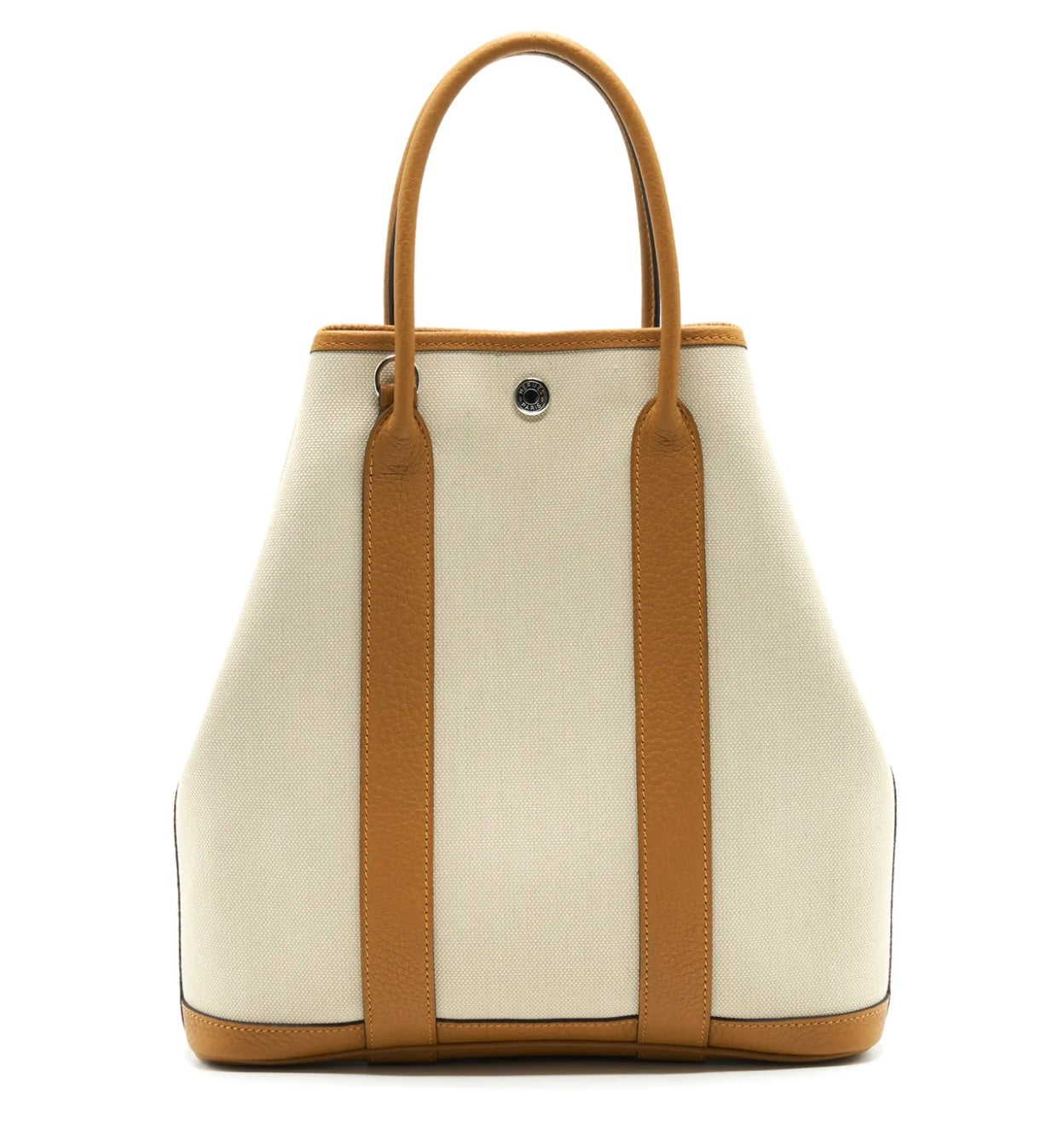 HERMÈS GARDEN FILE 28 TOTE BAG IN BETON/ OCRE