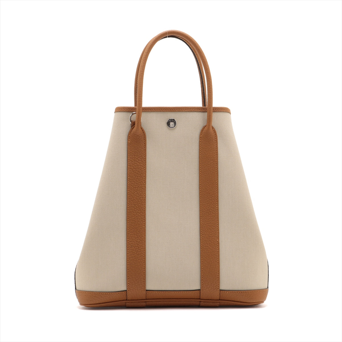 HERMÈS GARDEN FILE 28 TOTE BAG IN BETON/ OCRE