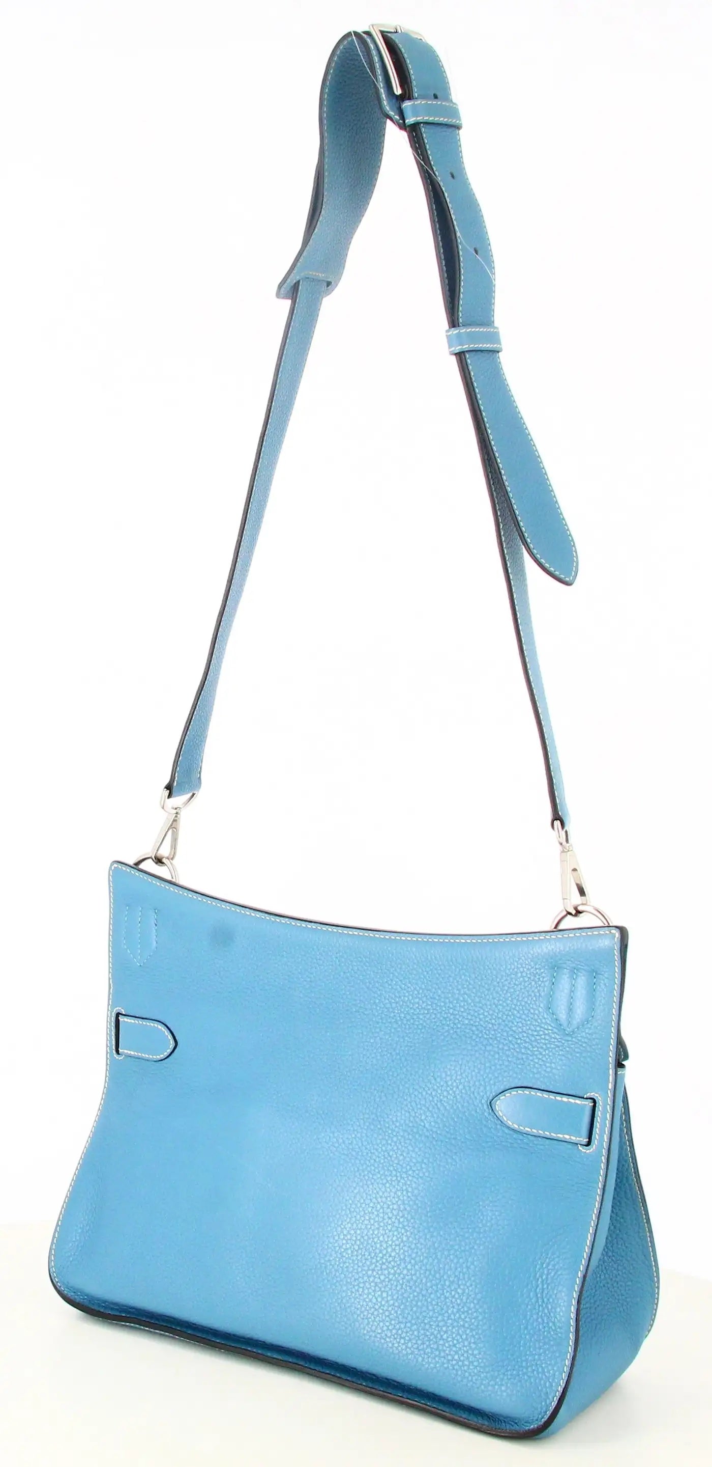 HERMÈS JYPSIERE 28 CLEMENCE & SWIFT LEATHER SHOULDER BAG