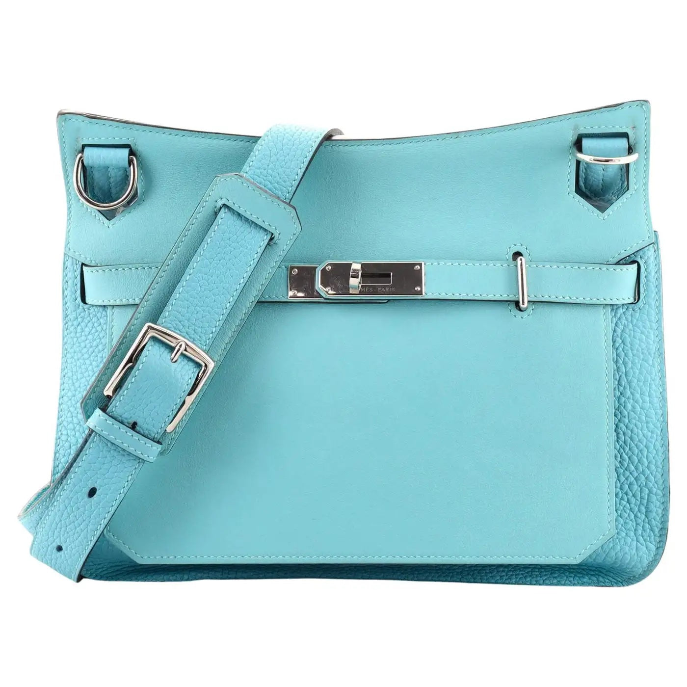 HERMÈS JYPSIERE 28 CLEMENCE & SWIFT LEATHER SHOULDER BAG