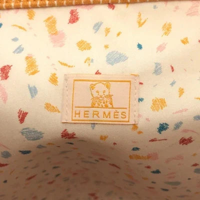 HERMÈS PASSE PASSE STRIPED NAPPY TOTE BAG