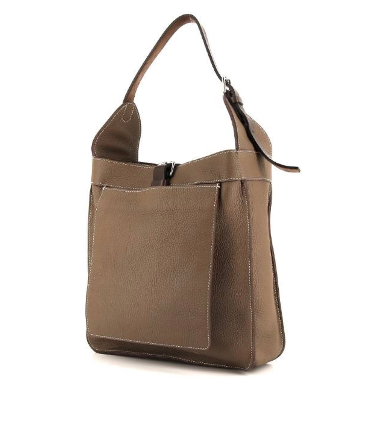 HERMÈS TAURILLON CLEMENCE LEATHER MARWARI GM TOTE BAG