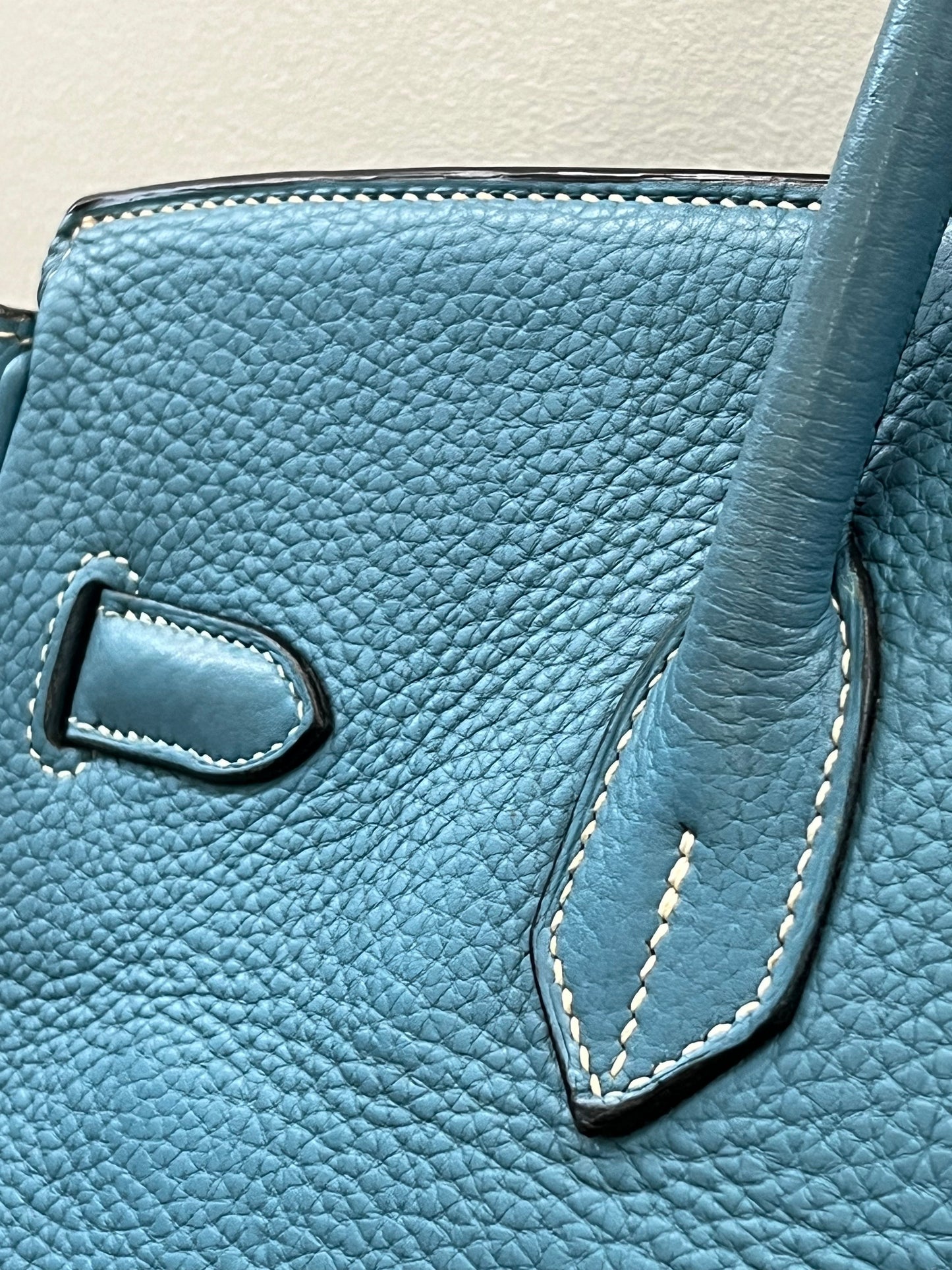 HERMÈS TOGO BIRKIN 35 IN BLUE JEAN-HS