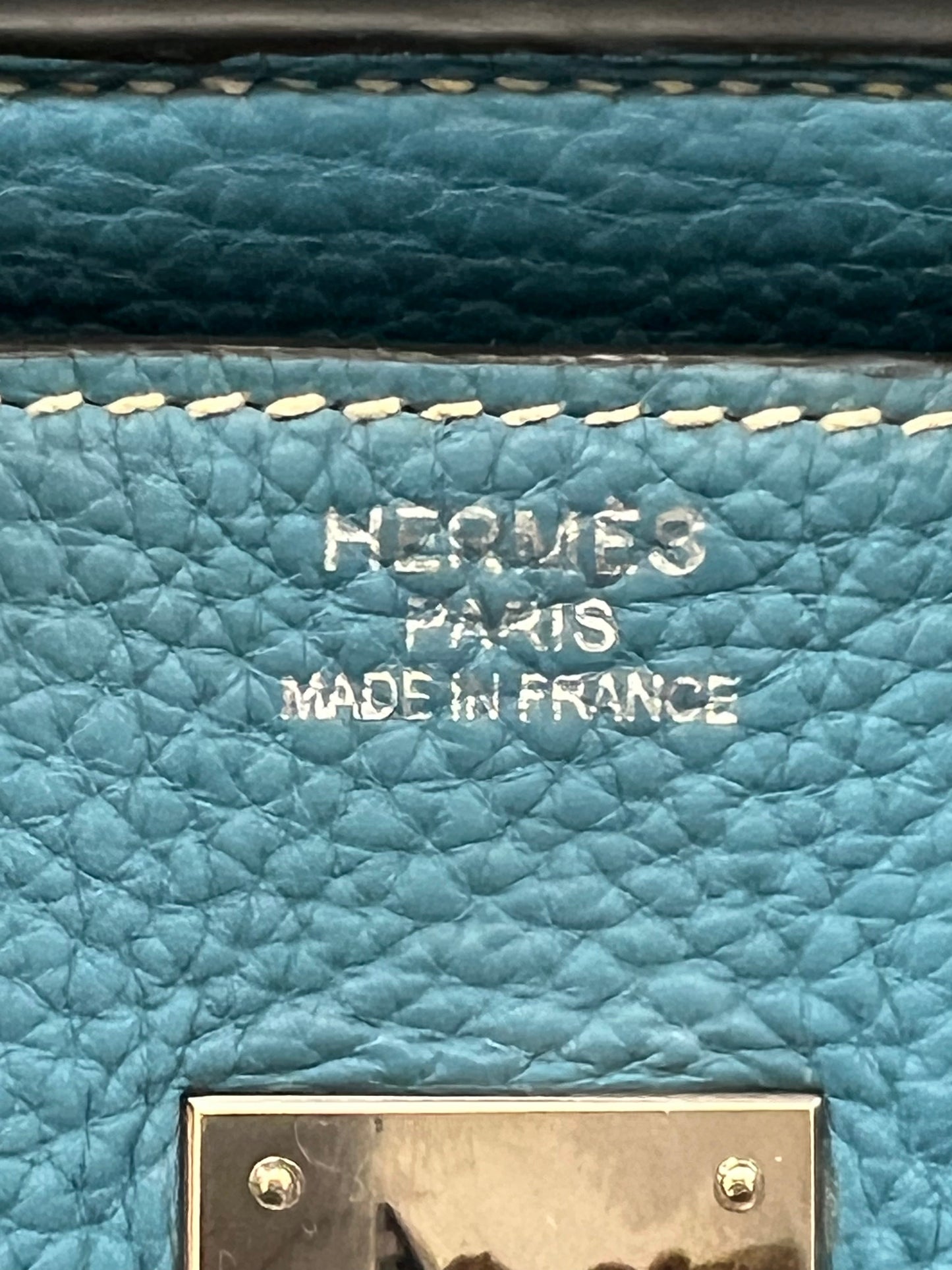 HERMÈS TOGO BIRKIN 35 IN BLUE JEAN-HS