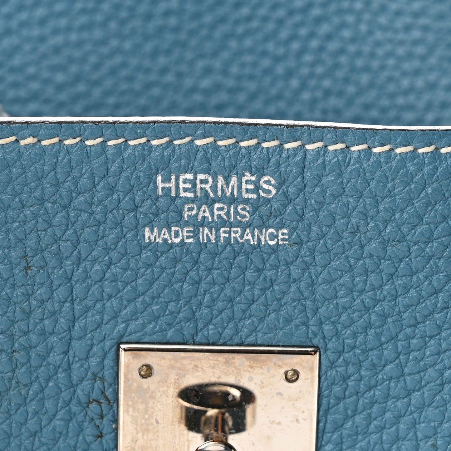 HERMÈS TOGO BIRKIN 35 IN BLUE JEAN-HS