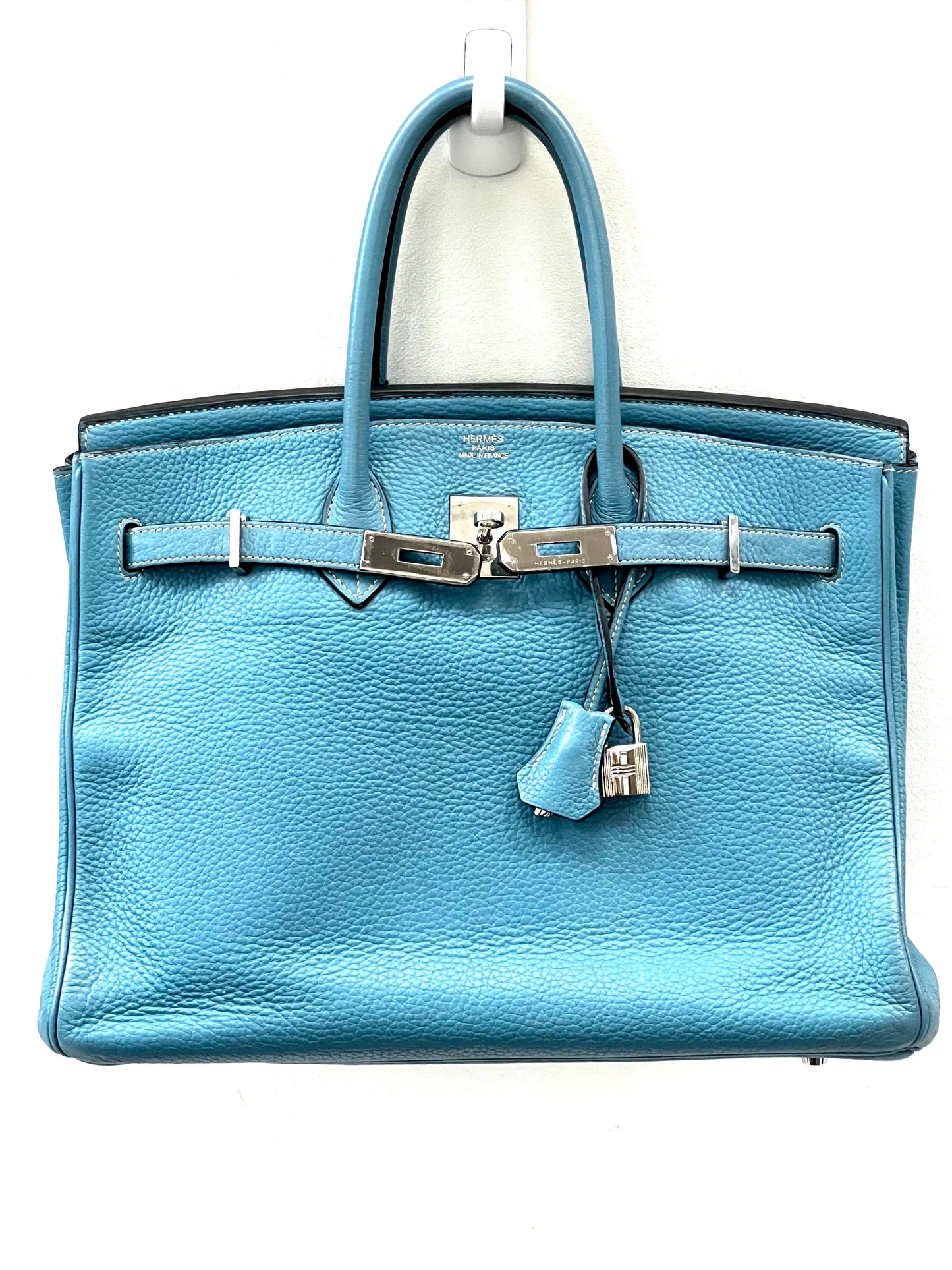 HERMÈS TOGO BIRKIN 35 IN BLUE JEAN-HS