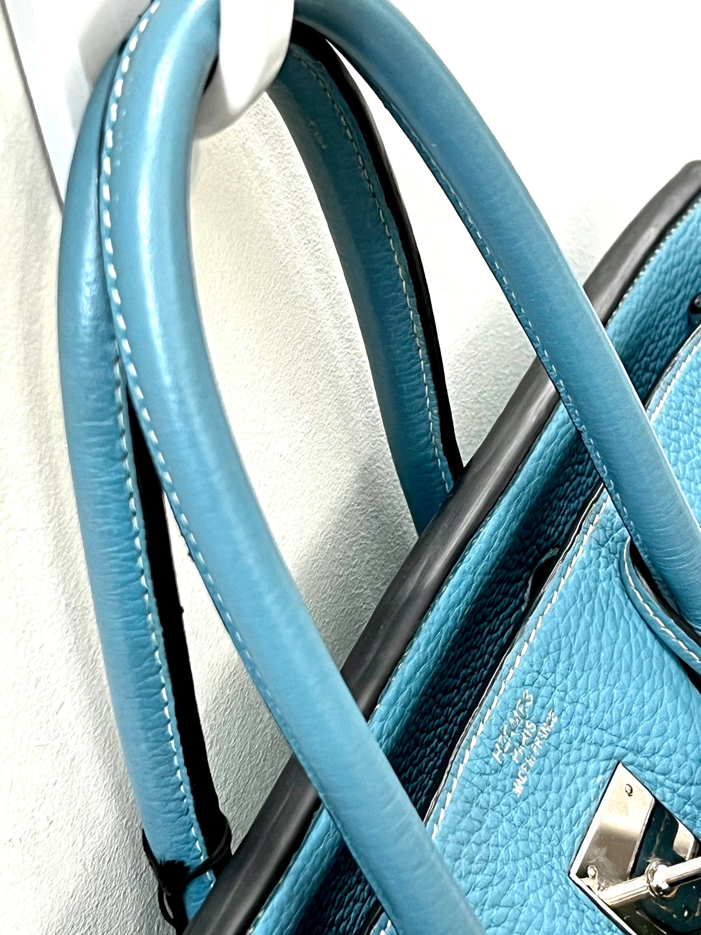 HERMÈS TOGO BIRKIN 35 IN BLUE JEAN-HS