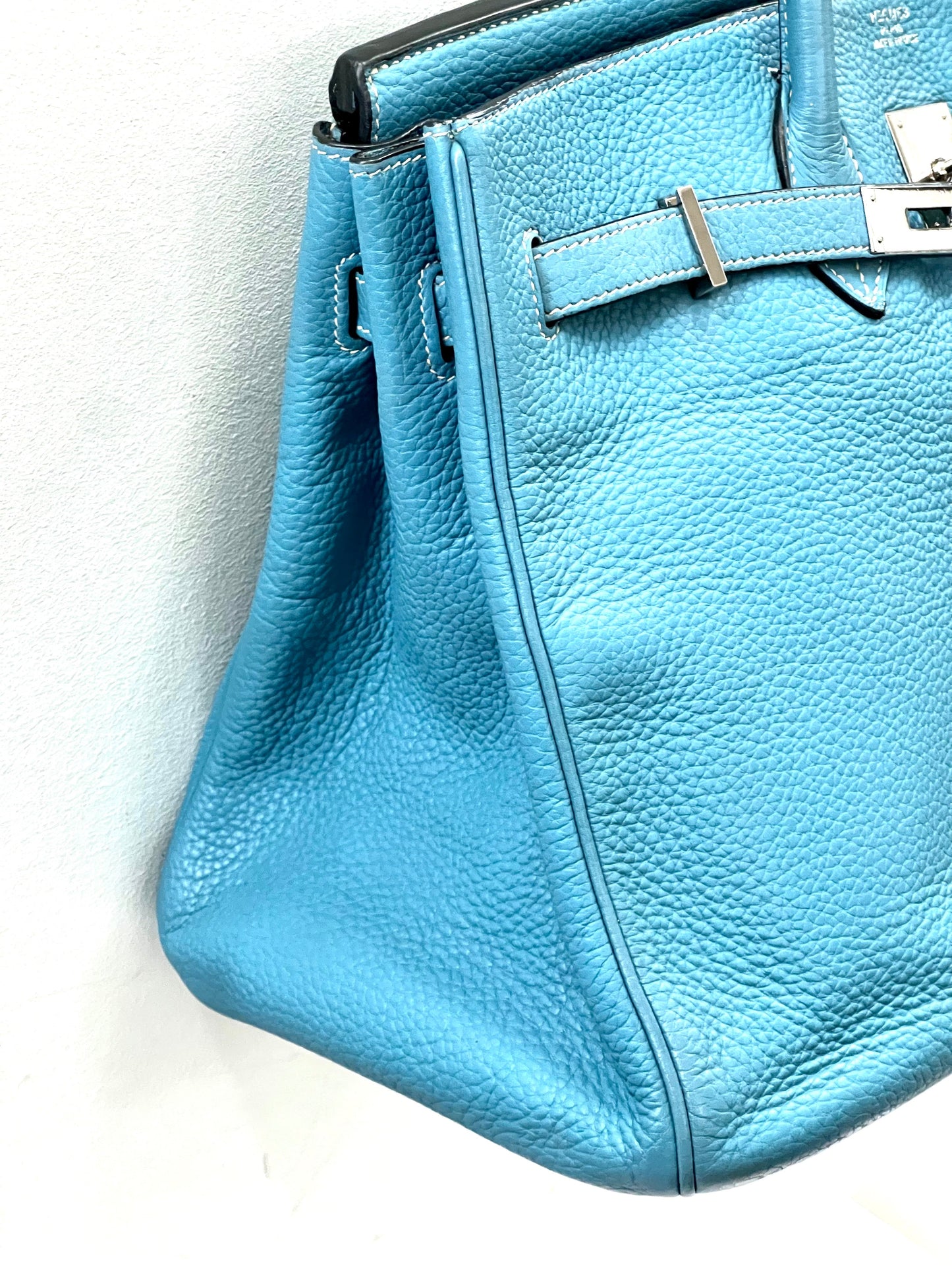 HERMÈS TOGO BIRKIN 35 IN BLUE JEAN-HS