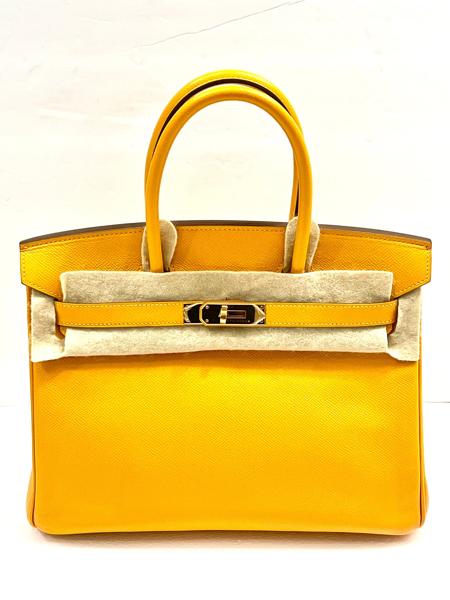 HERMÈS BIRKIN 30 EPSOM LEATHER MARIGOLD