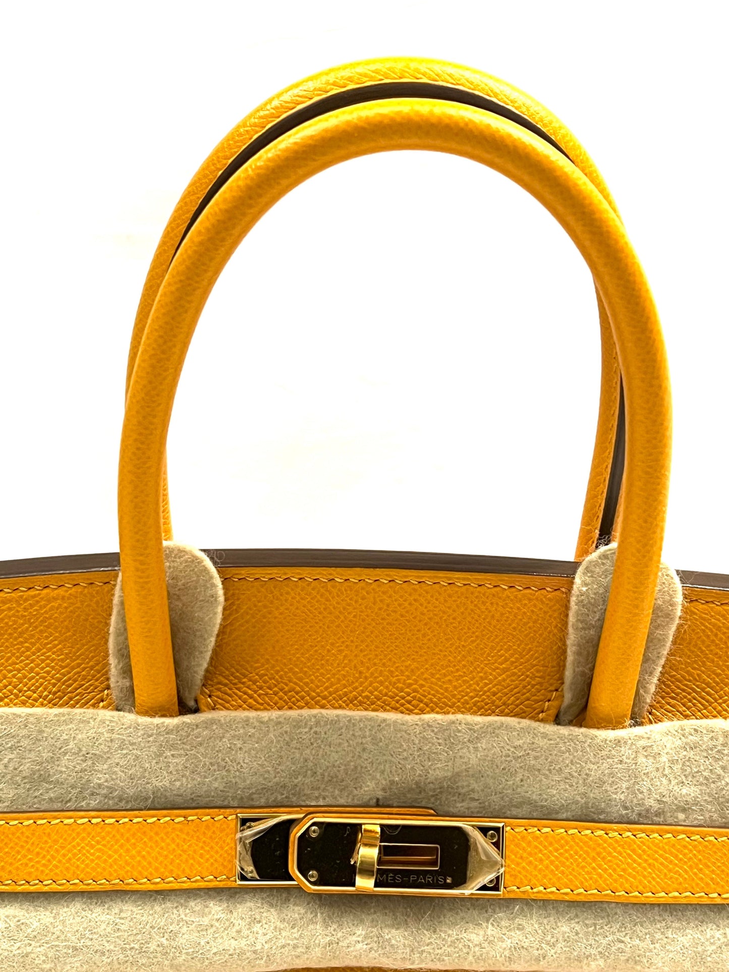 HERMÈS BIRKIN 30 EPSOM LEATHER MARIGOLD