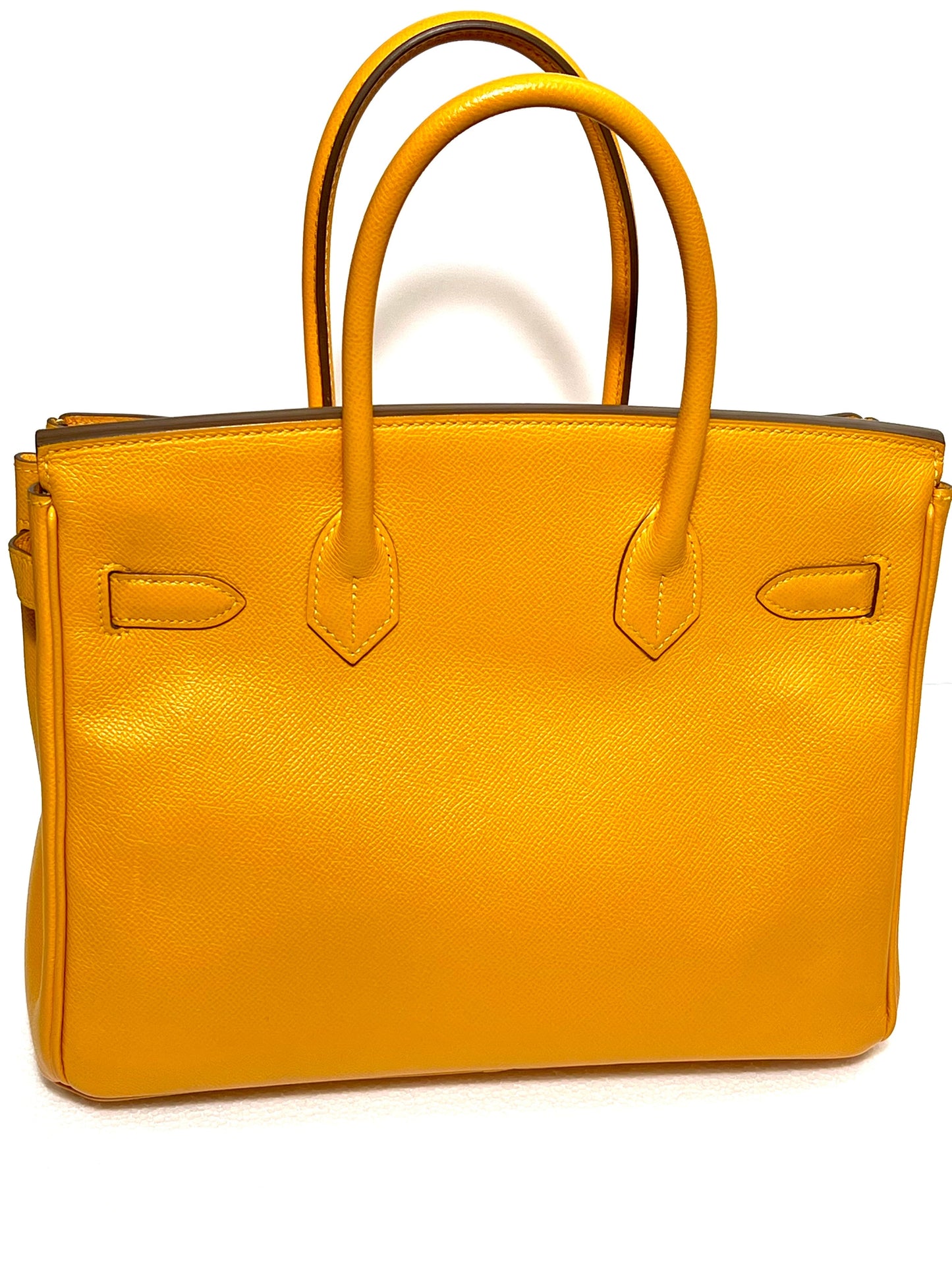 HERMÈS BIRKIN 30 EPSOM LEATHER MARIGOLD