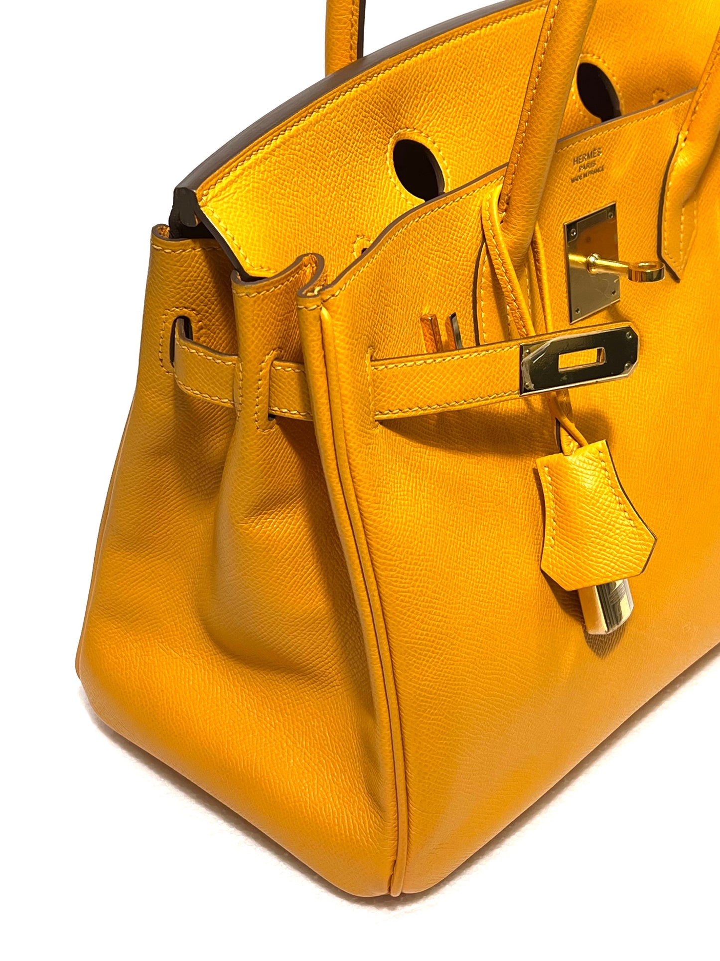HERMÈS BIRKIN 30 EPSOM LEATHER MARIGOLD