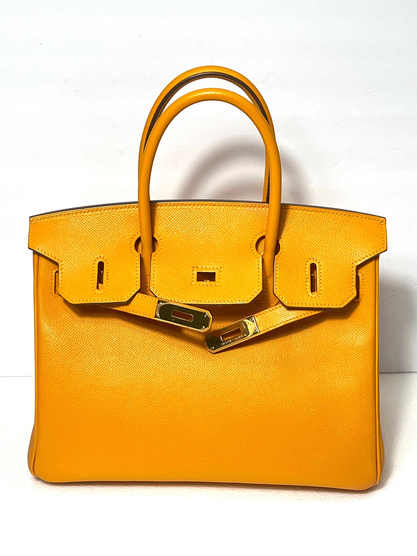 HERMÈS BIRKIN 30 EPSOM LEATHER MARIGOLD