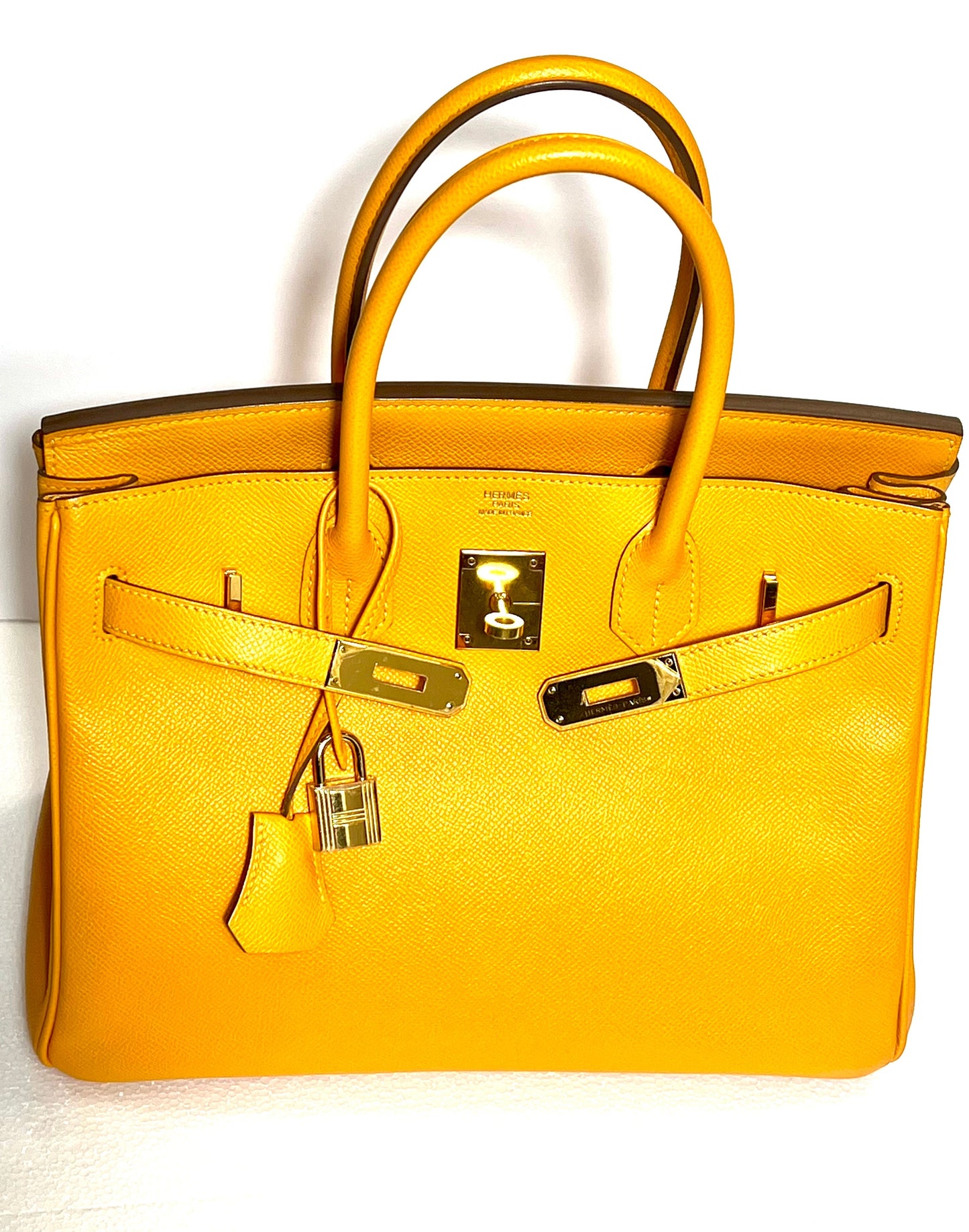 HERMÈS BIRKIN 30 EPSOM LEATHER MARIGOLD