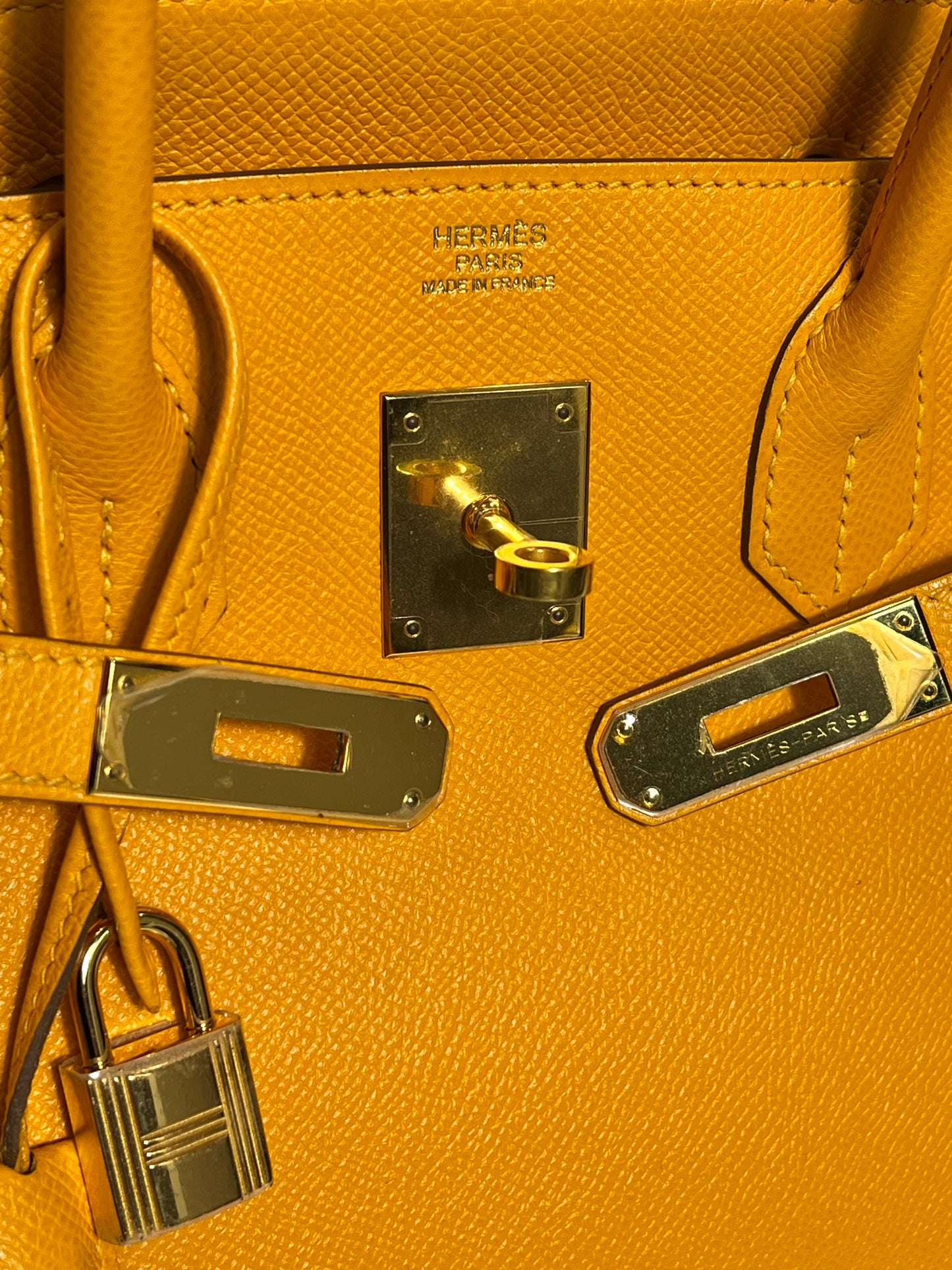 HERMÈS BIRKIN 30 EPSOM LEATHER MARIGOLD