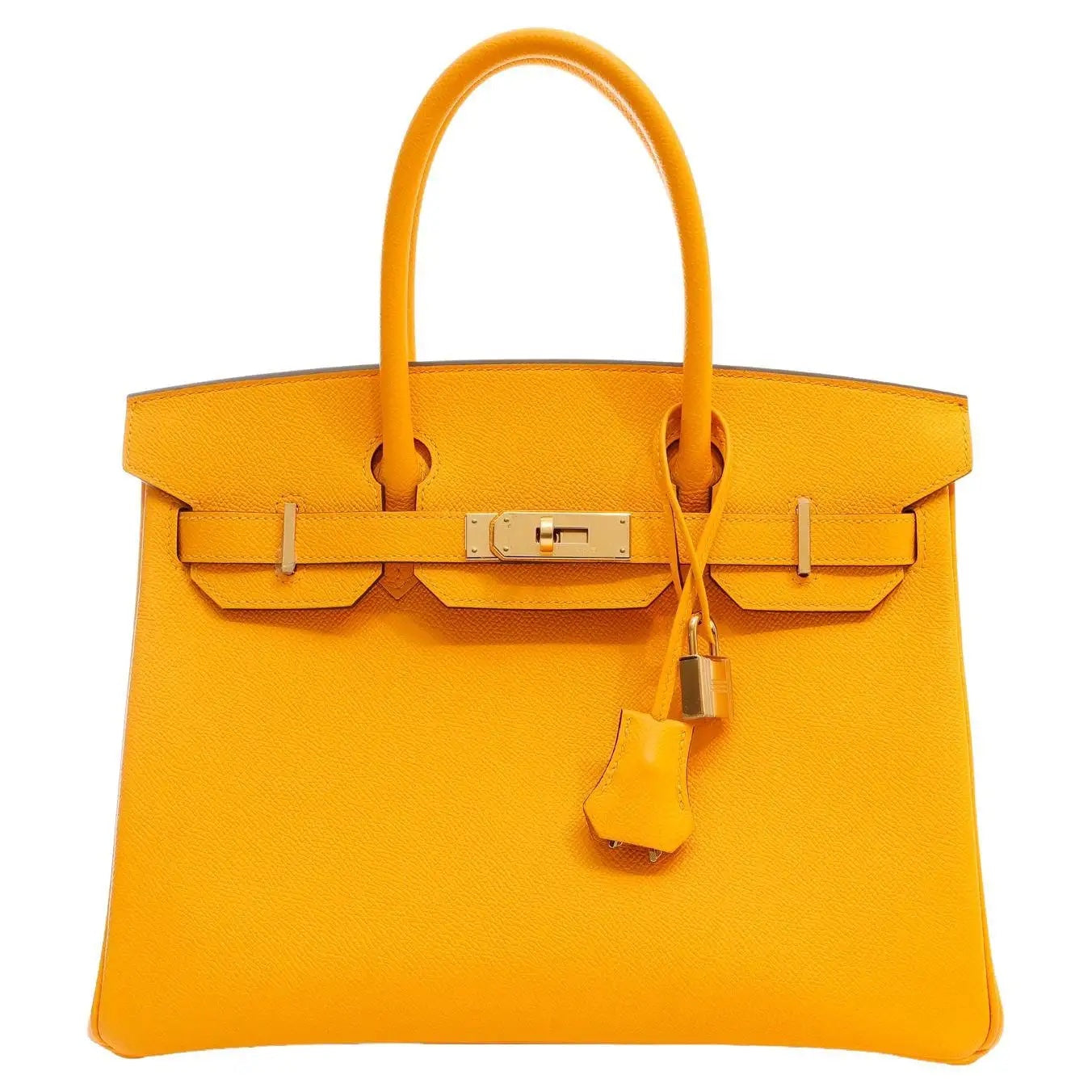 HERMÈS BIRKIN 30 EPSOM LEATHER MARIGOLD