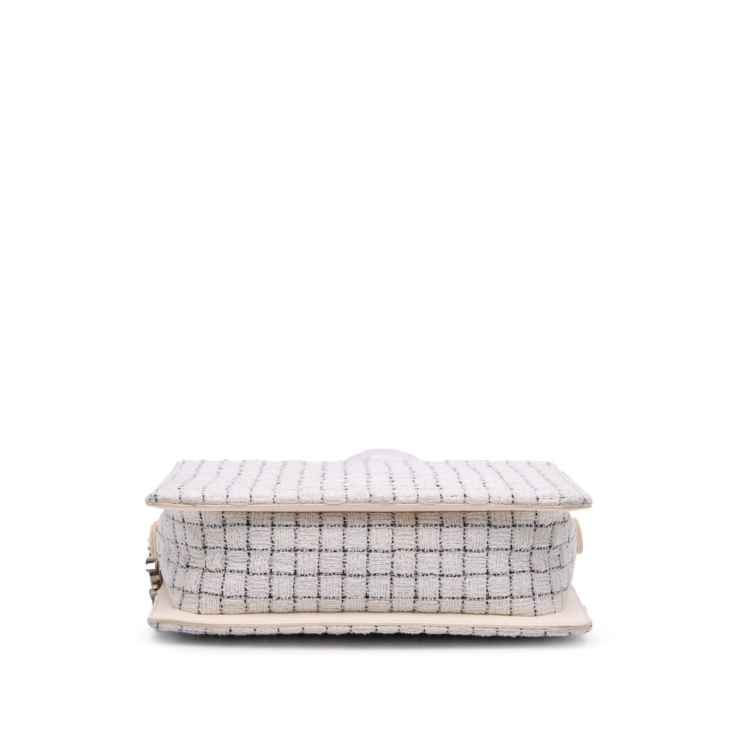 Chanel Small Tweed And Resin Zipped Shopping Bag