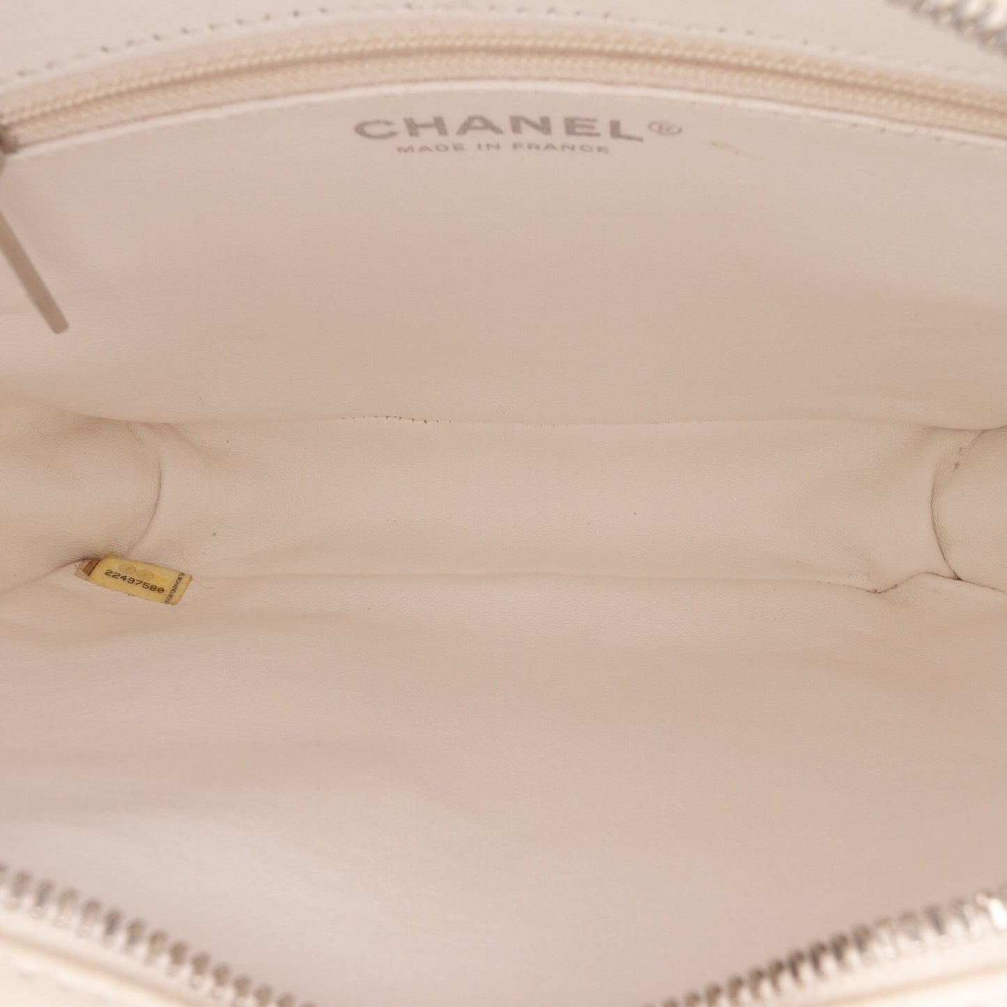 Chanel Small Tweed And Resin Zipped Shopping Bag
