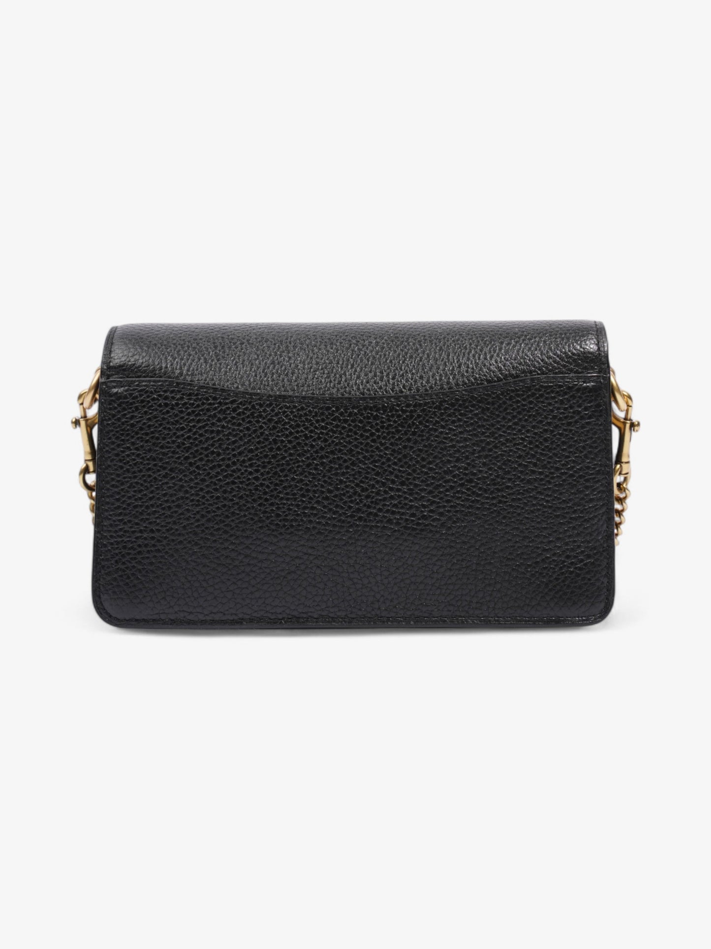 Coach Tabby Chain Black Grained Leather