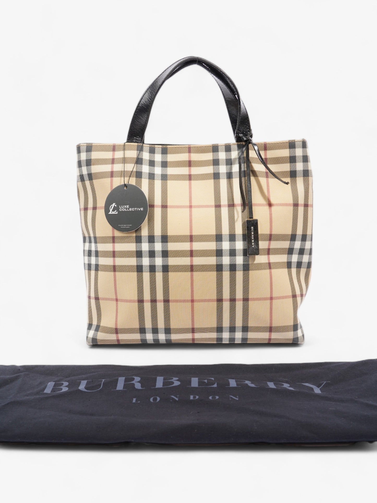 Burberry Nova Tote Burberry Check PVC