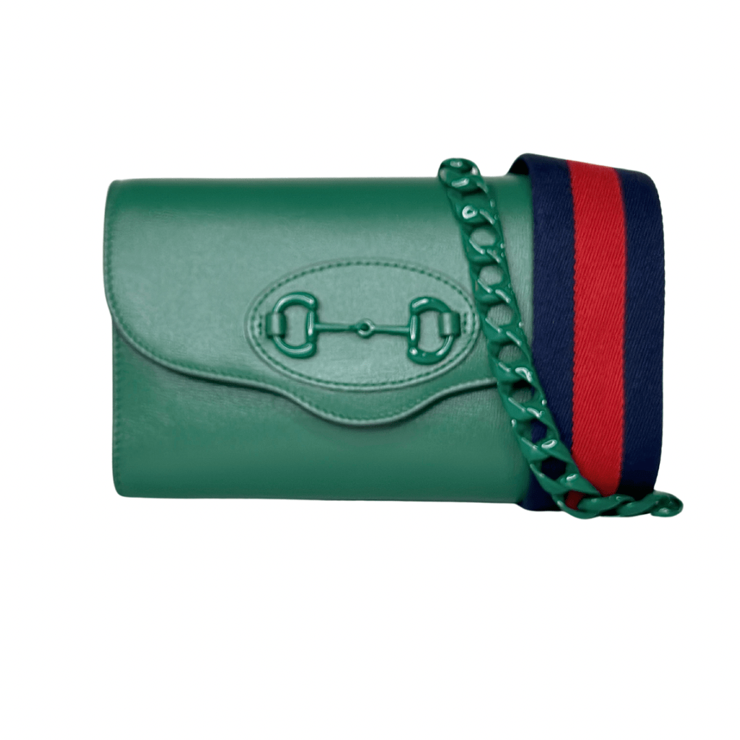 GLM-- 1955 Mini Horsebit Bag w/ Web Strap