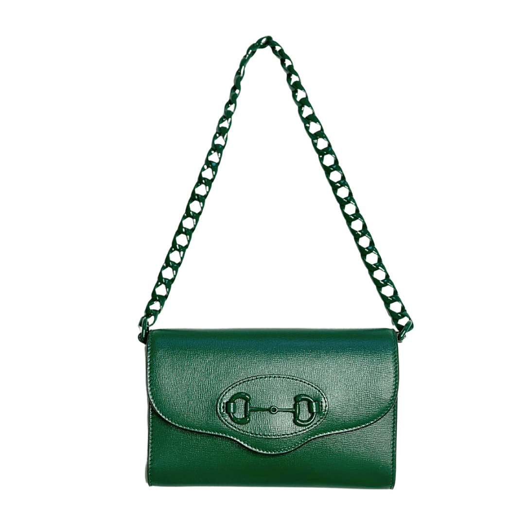 GLM-- 1955 Mini Horsebit Bag w/ Web Strap
