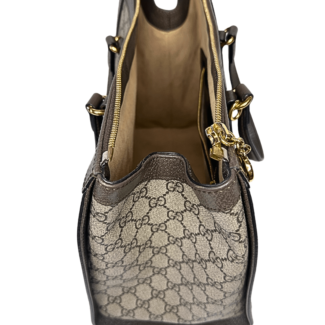 GLM-- Medium Ophidia Top Handle Bag & Strap