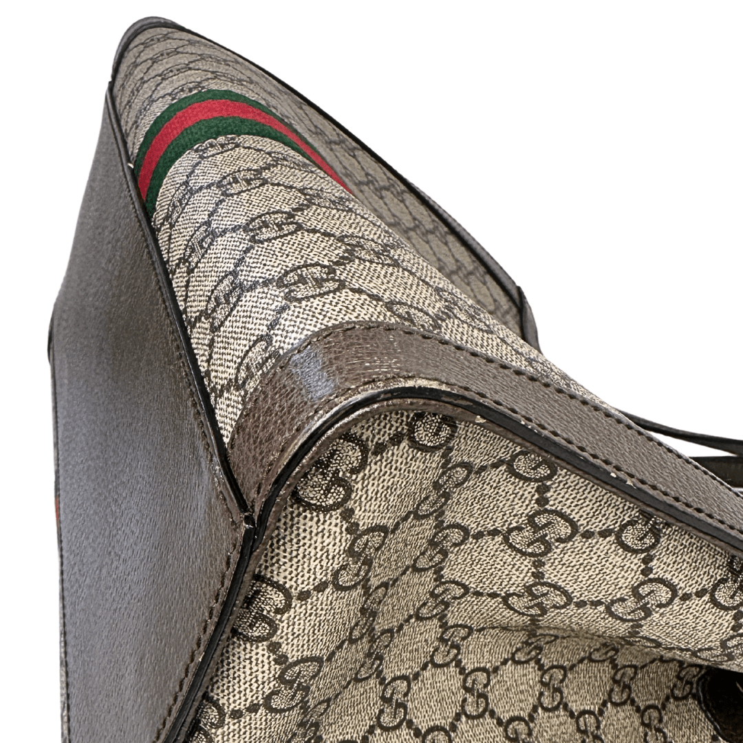 GLM-- Medium Ophidia Top Handle Bag & Strap