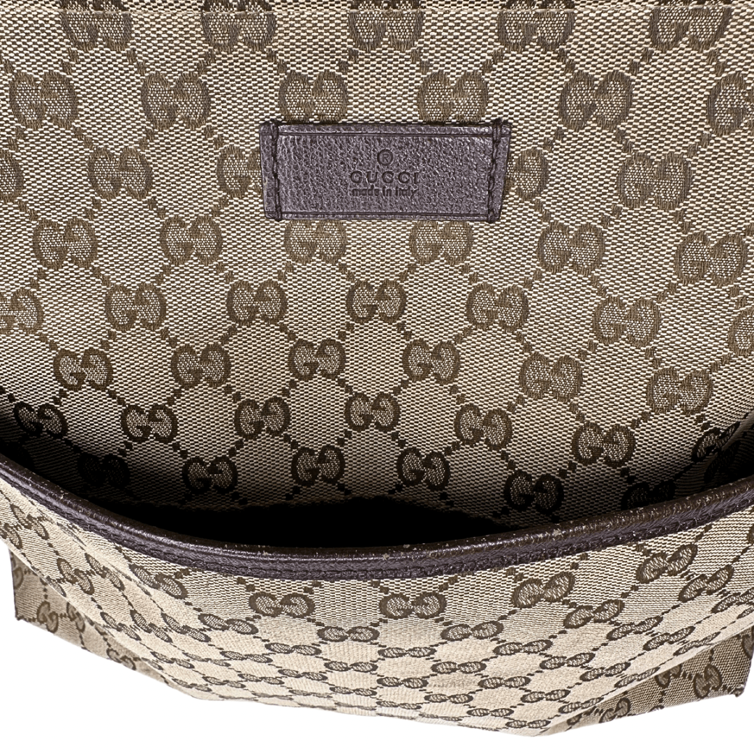 GLM-- GG Canvas Web Large Messenger Bag